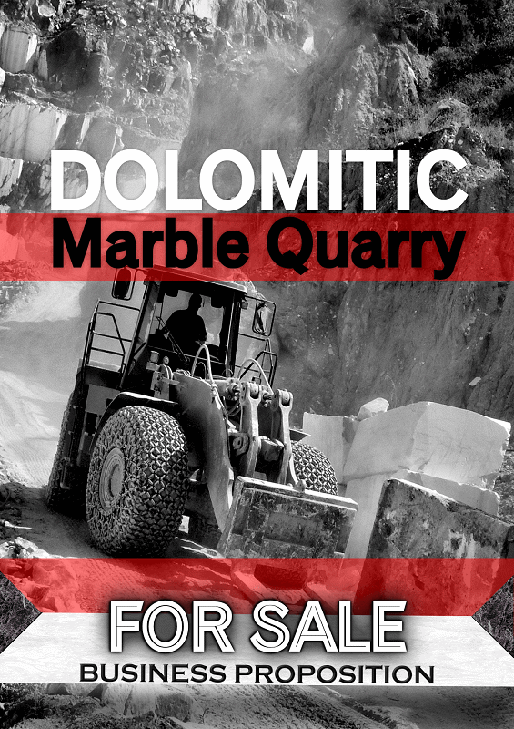 (Expired)Dolomitic Marble Quarry For Sale, With High Magnesium Oxide Content
