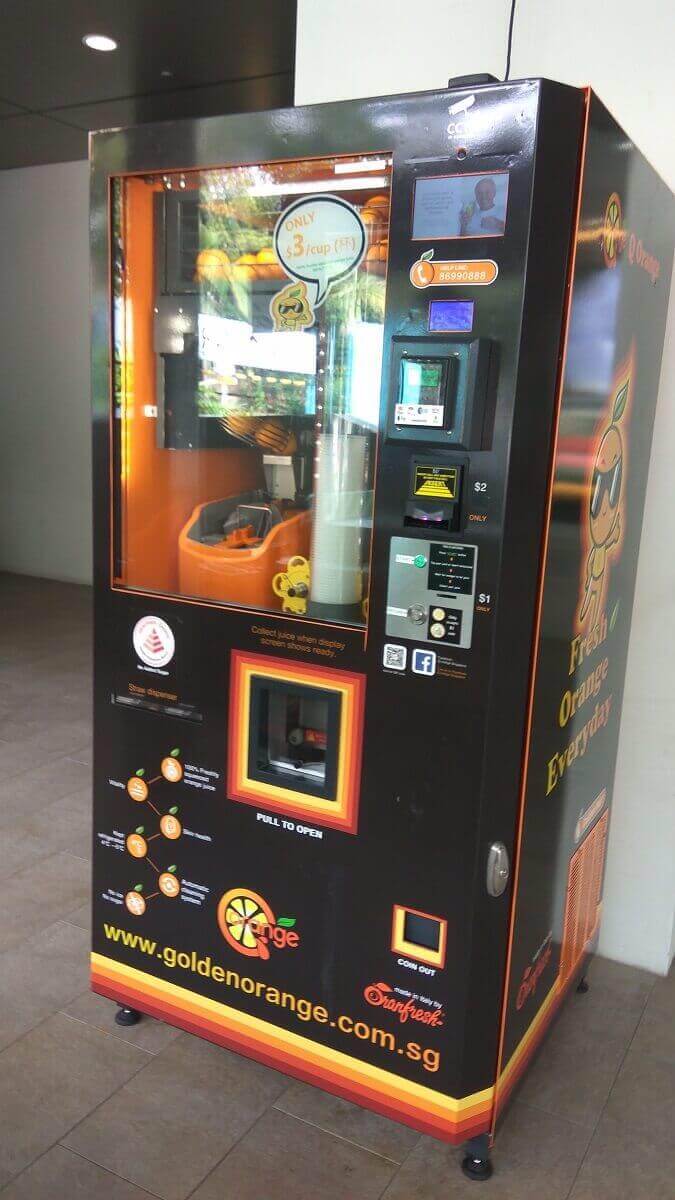 Orange Vending Business For Invest