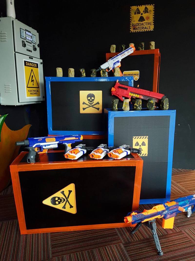 (Expired)Indoor Nerf Shooting Arena Shop For Sale - Double Revenue Growth Mth On Mth
