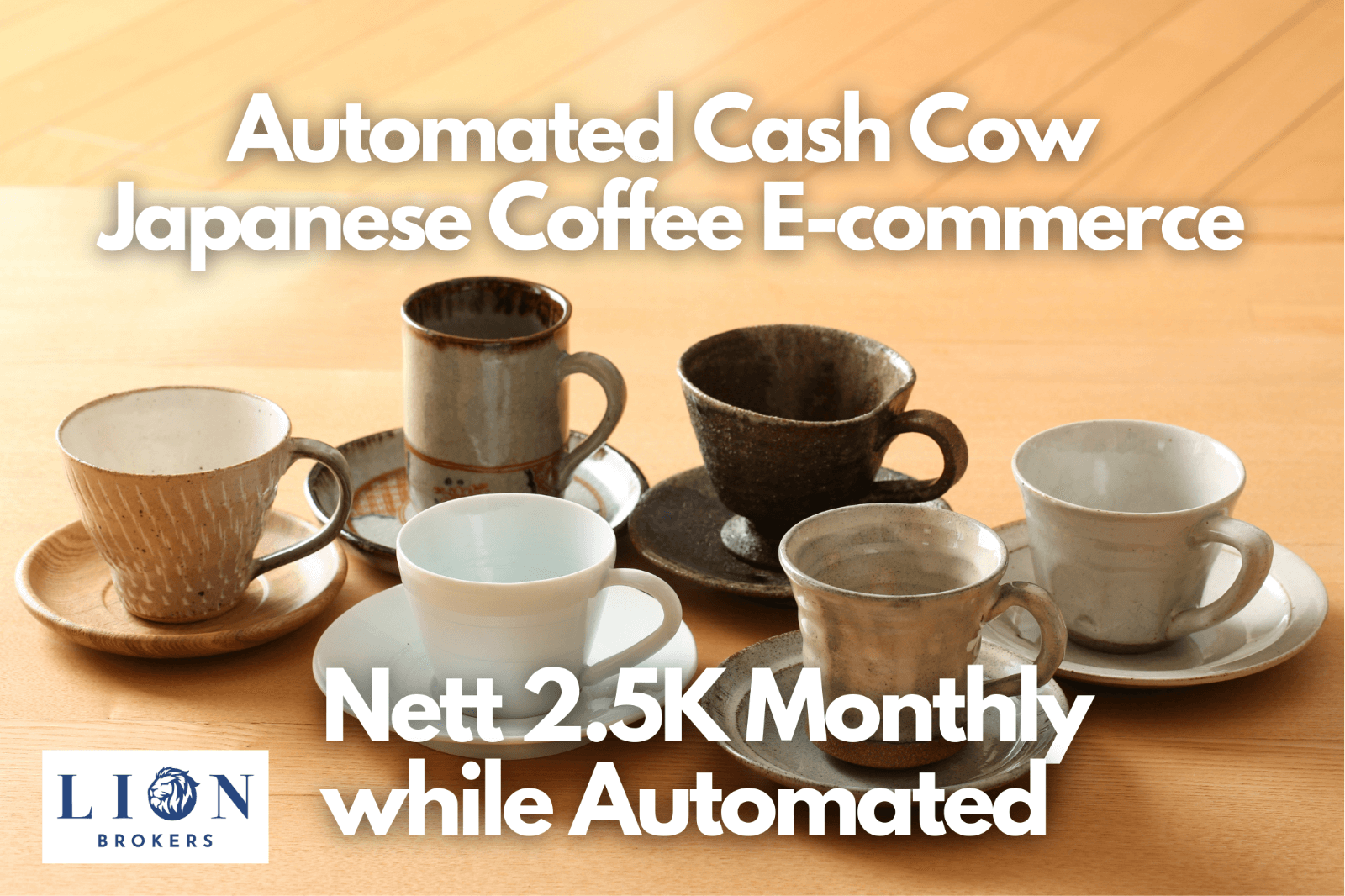 (Sold) Automated Profits - Japanese Coffee E-Commerce Online Business