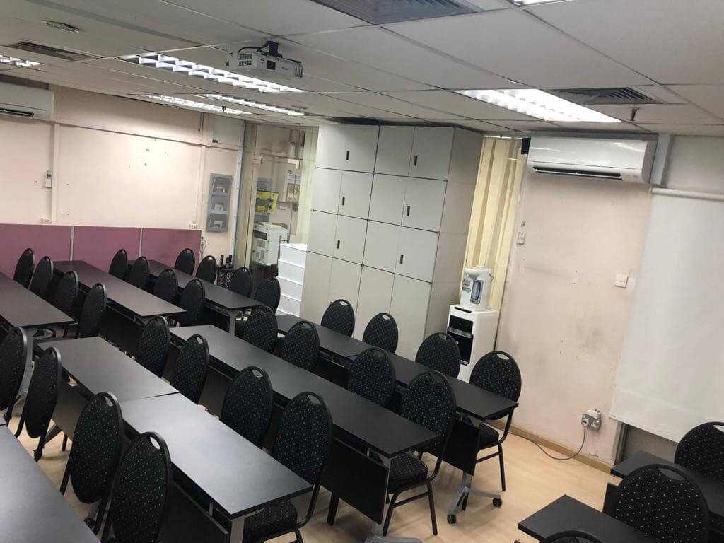 (Expired)Fully Equiped First Aid Manikins, Seminar Room Equipments, 100 Chairs, 40 Tables, Business For Sale
