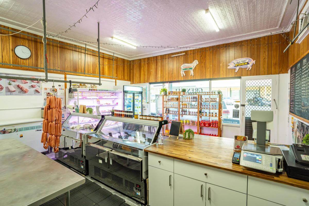 BUTCHER BUSINESS FOR SALE, INC PREMISES & DELIVERY VEHICLE