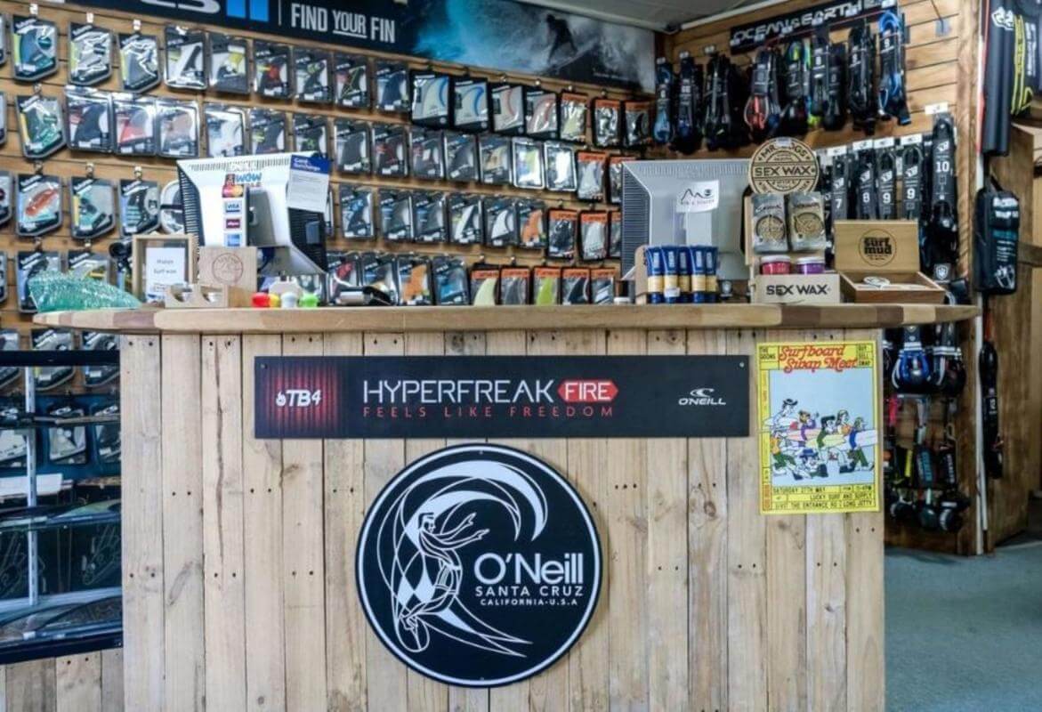 Owner Operated Retail Surf Shop, Impeccable Reputation. Convenient Location.