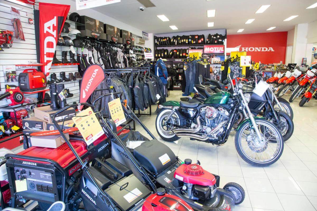 MotorCycles and Power products business.