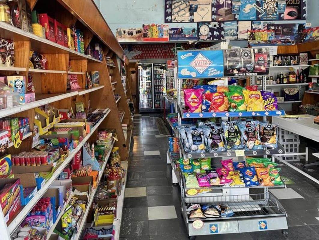 Convenience/Milk Bar with a 2 bedroom apartment.