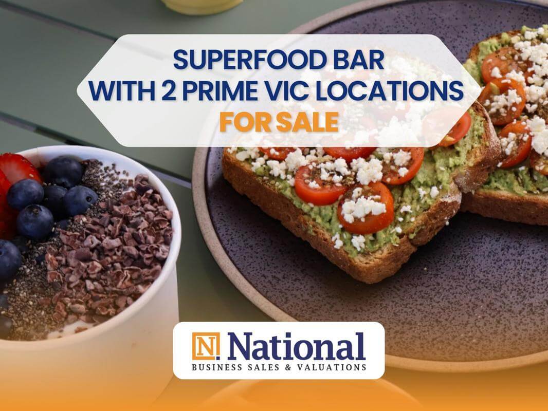 (Expired)Two Established Acai Berry Superfood Bar for Sale in Melbourne