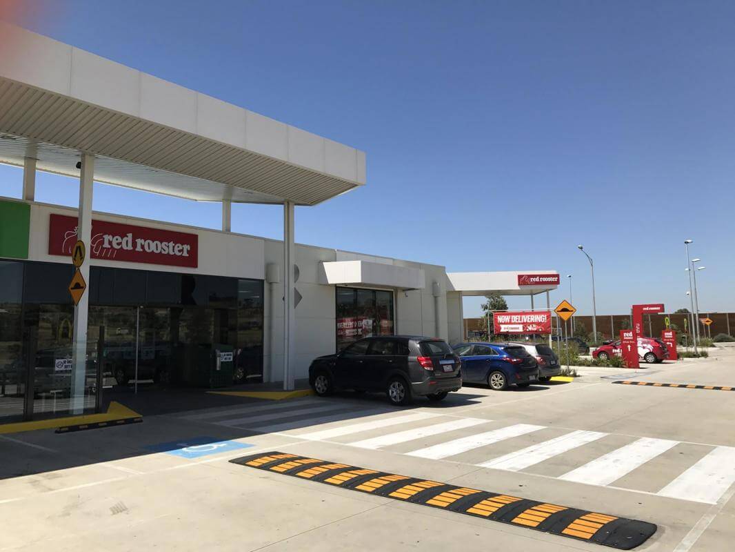 Red Rooster Geelong Busy Service Centre Location