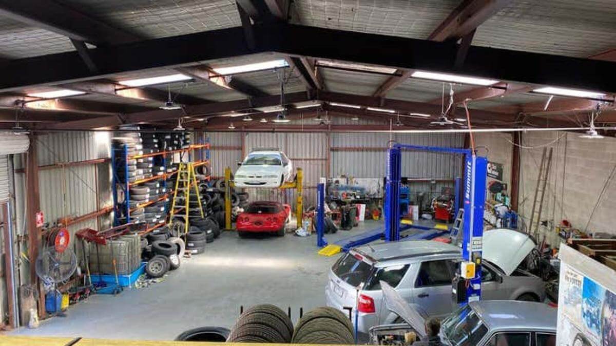 Freehold and 2 Businesses . Mechanical workshop & Tyre fitter.