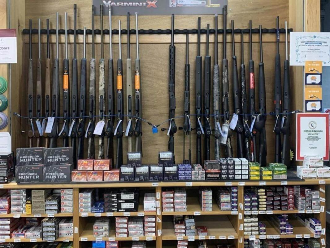 $1.7 million in yearly sales. Firearms And Fishing Business.