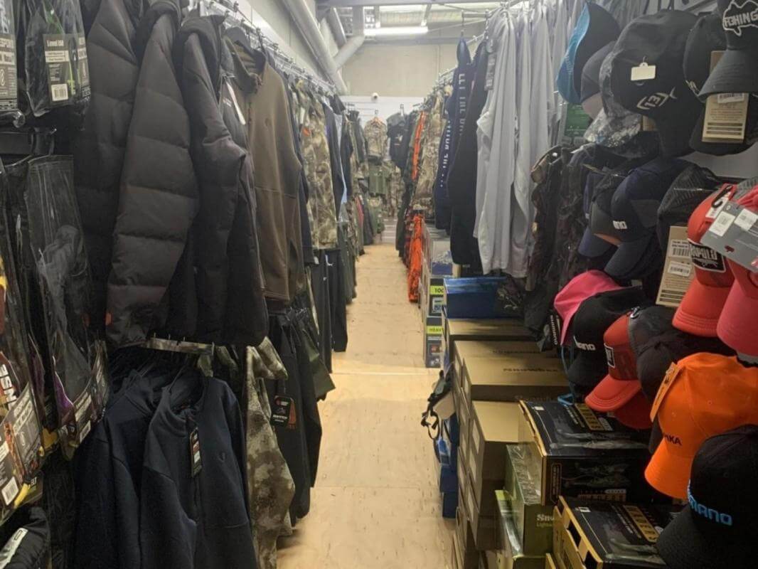 $1.7 million in yearly sales. Firearms And Fishing Business.