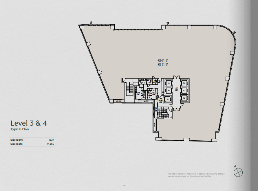 Prestigious Freehold Grade A Office In Orchard From $6.2Mil ( 1561 - 3659 Sqft)