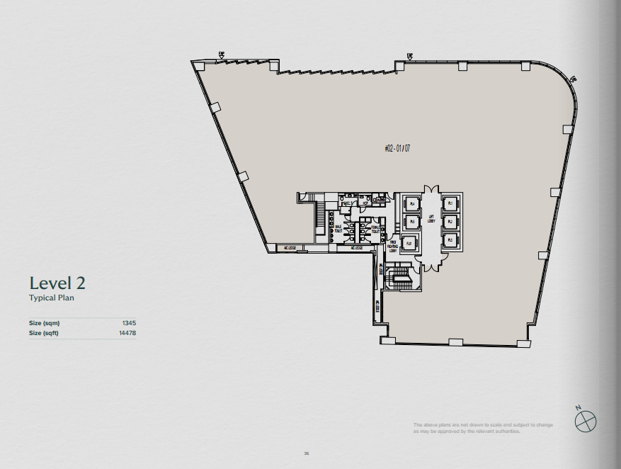 Prestigious Freehold Grade A Office In Orchard From $6.2Mil ( 1561 - 3659 Sqft)