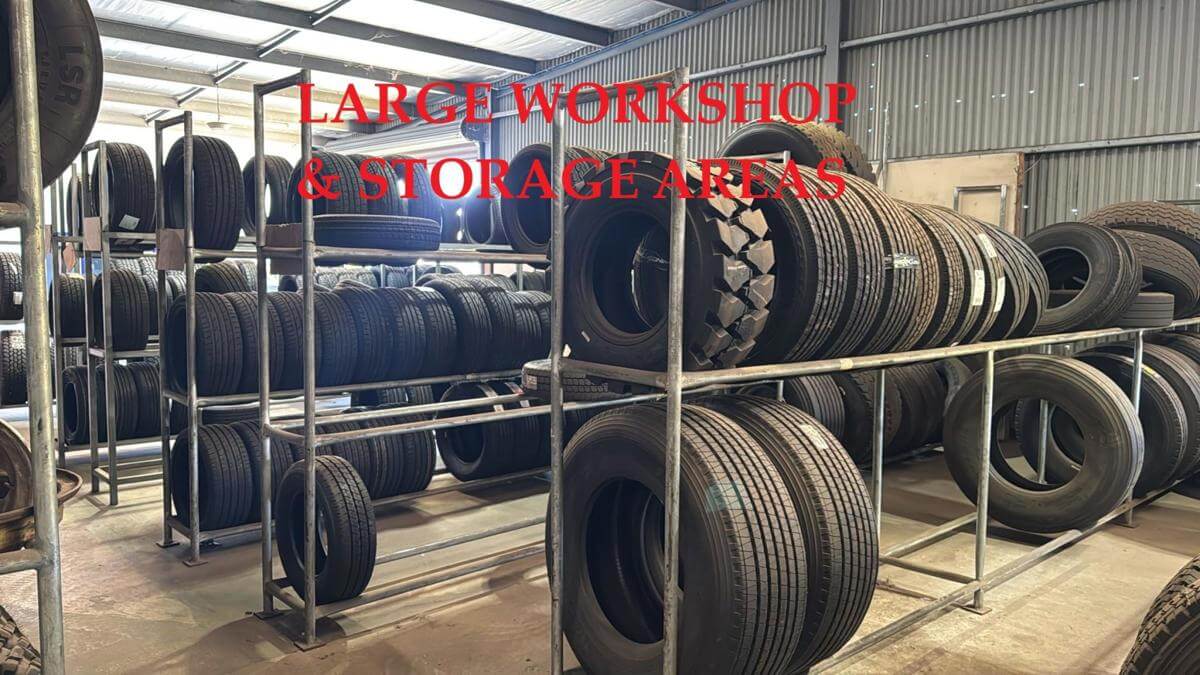 Huge Mechanical & Tyre workshop.  No Weekends !!