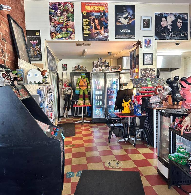 Milk Bar - Take Away and a 2 bedroom apartment.