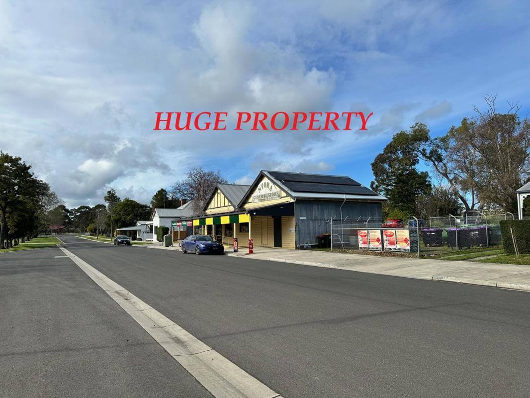 Supermarket / Convenience store.  4 bedroom house