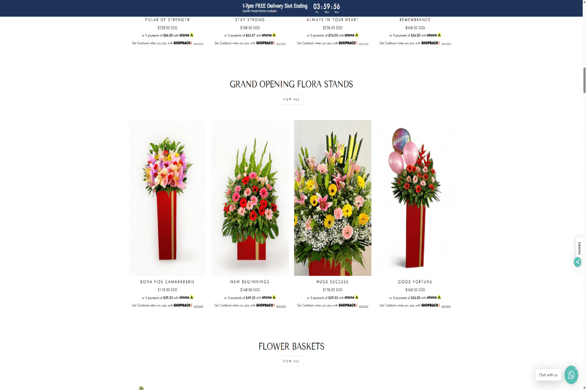 Leading Online Florist In Singapore For Sale