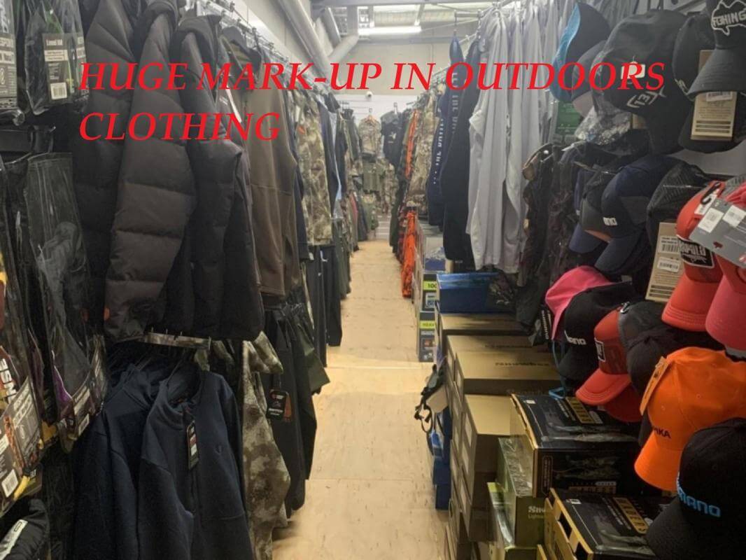 Firearms And Fishing Supplies. Cash Cow business.