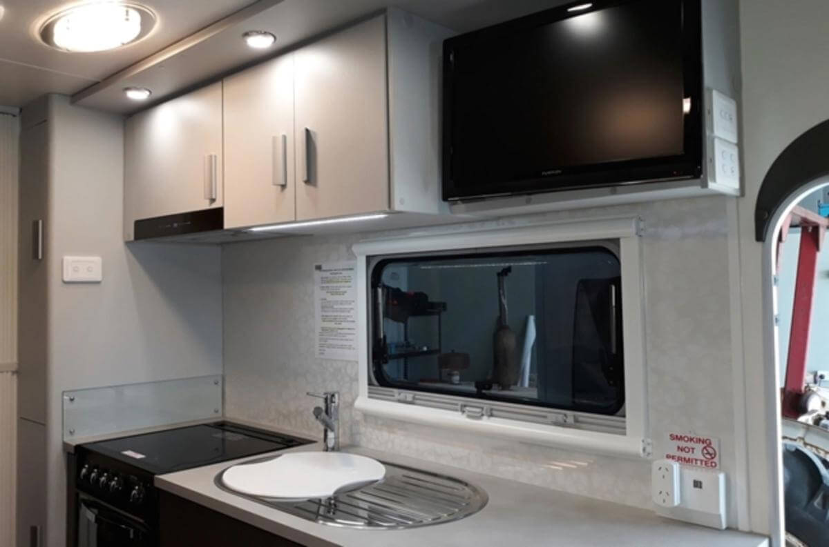 Unique Caravan Hire business.  Great ROI