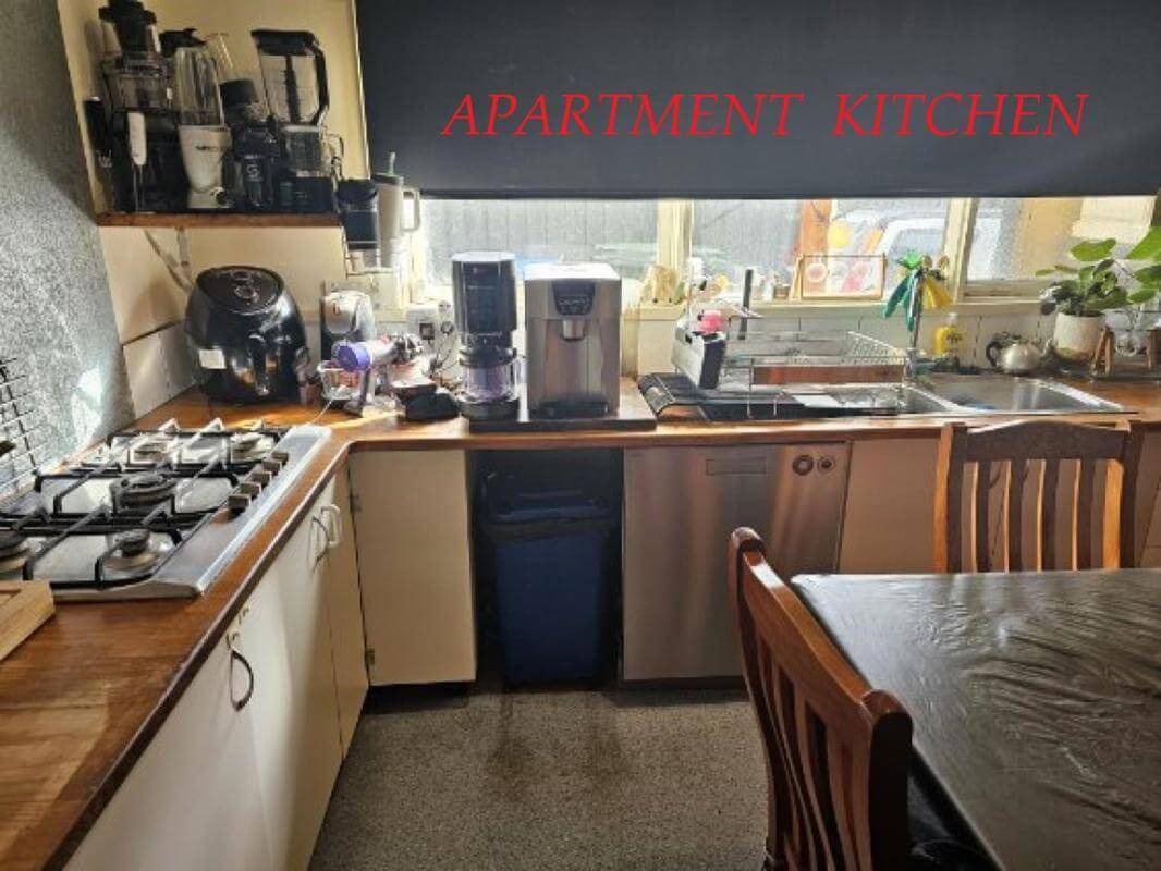 Take Away -  Milk Bar with a 2 bedroom apartment.