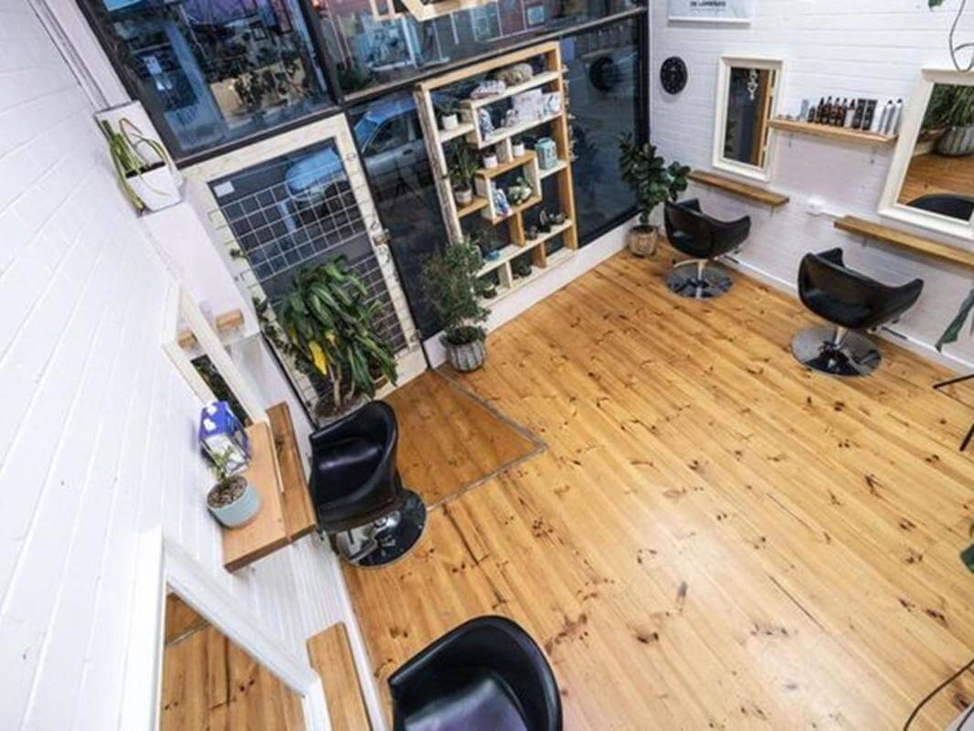 Organic and sustainable hair salon