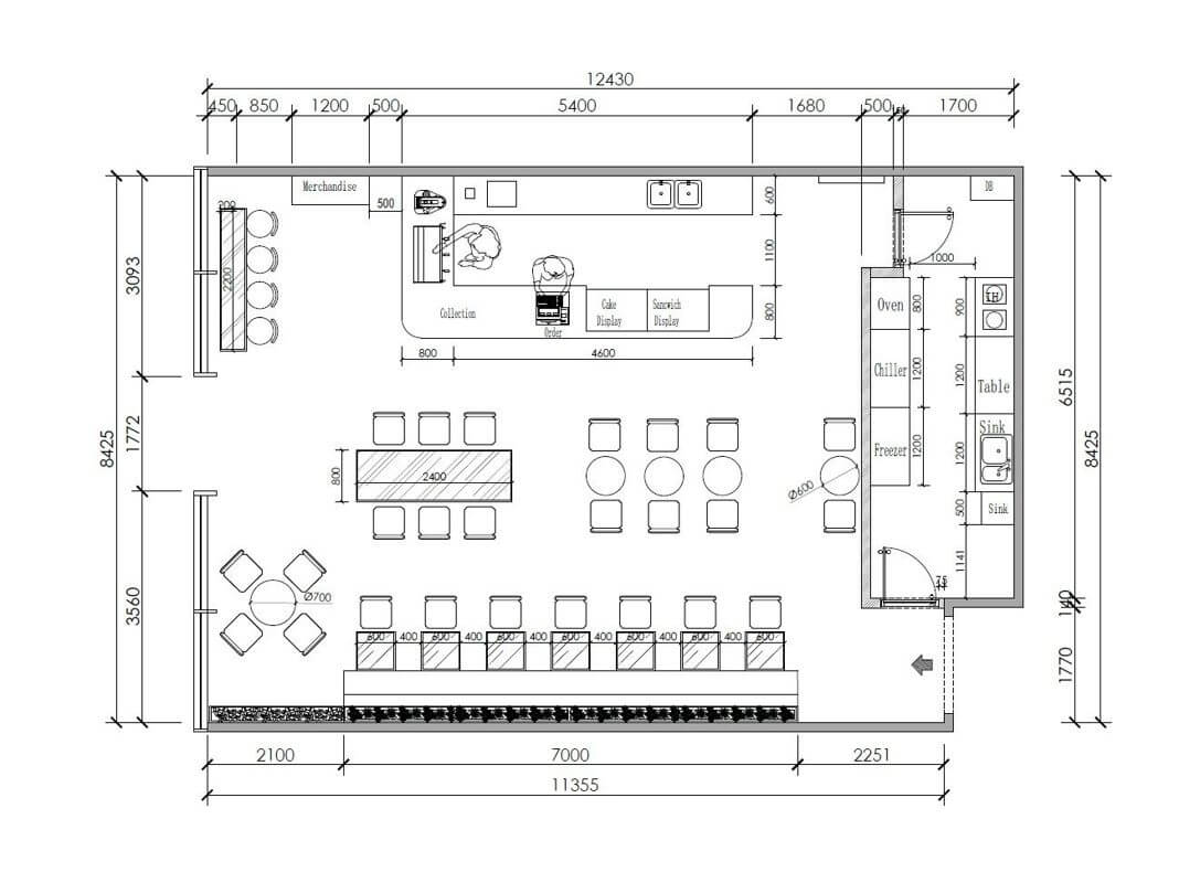 Cafe Unit Under Geneo Office Building For Take Over Or Operating Partner