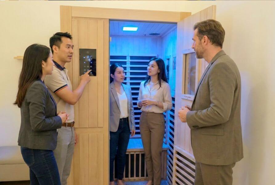 Self-Serviced Fully-Automated, Far Infrared Wellness, Private Sauna.  招募加盟商和合伙人-自助远红外线光波养生阁