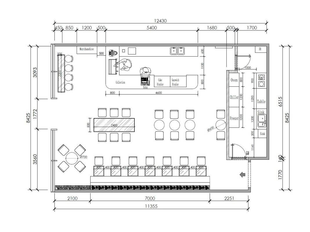 (Direct Owner) Prime Location Cafe Unit Under Office Block With Wide Facade, Right Next To Lobby