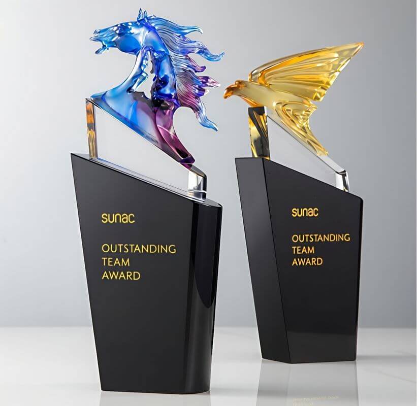 Customized Trophies For Company's Awards And Personal Collections
