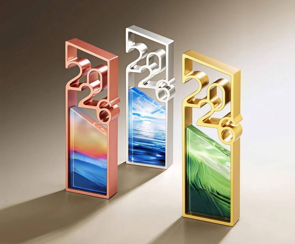 Trophies For Corporate Awards And Liuli Collections