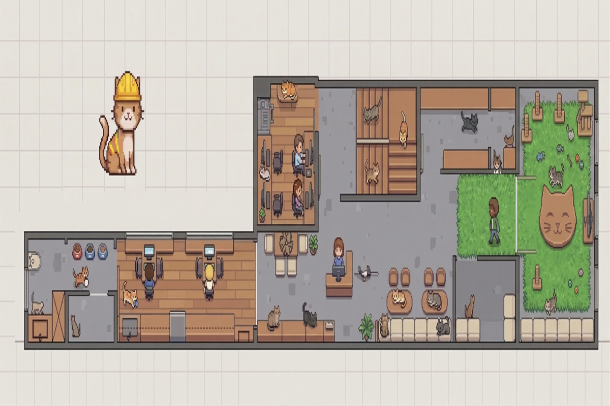 Cat-Friendly Co-Working & Community Space With Growth Potential