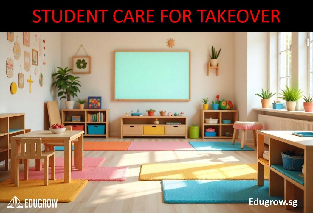 🔥 Turnkey Newly Setup Student Care Centre | Strong School Catchment | Immediate Upside Potential