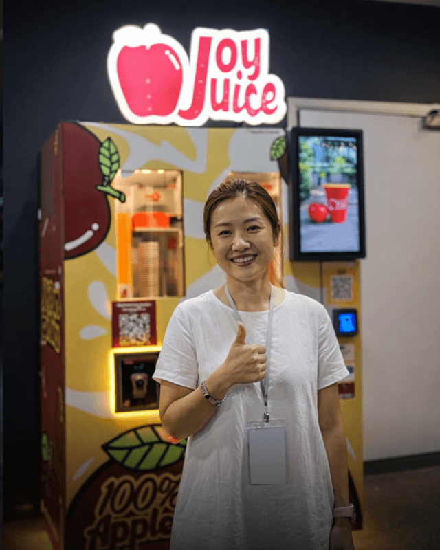 Own An Apple Juice Vending Machine Franchise: 3% - 4% Monthly Returns