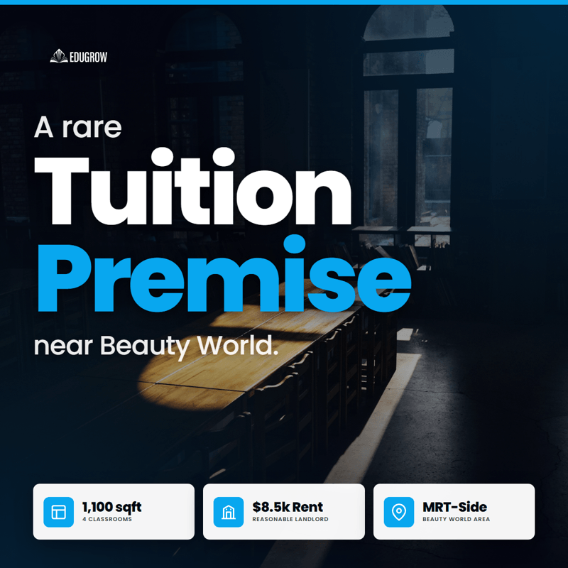 🏫 Rare Bukit Timah Education Centre Premise Takeover | Fully Fitted & Near MRT