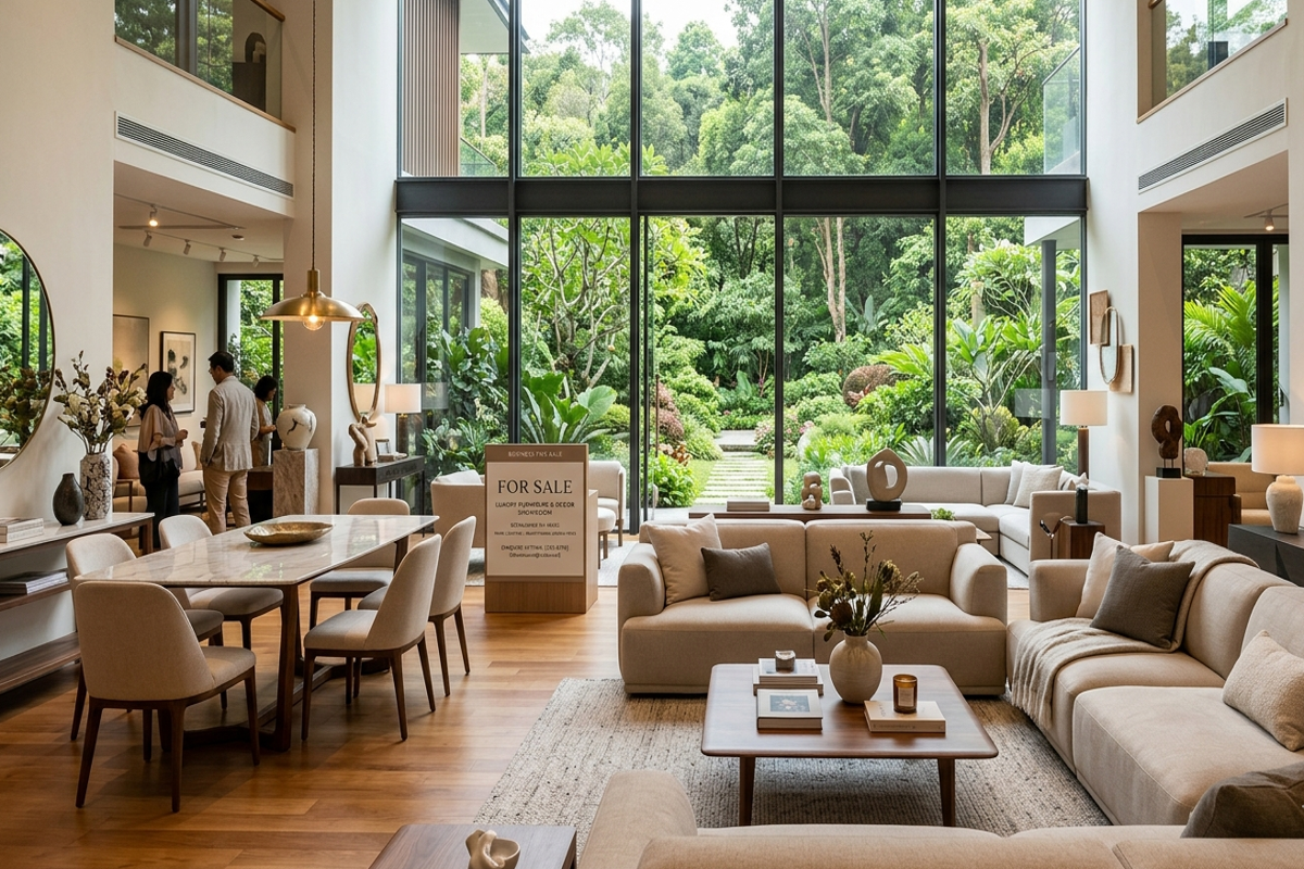 Profitable Luxury Furniture Brand for Sale | E-Commerce Website, Showroom & Warehouse | 10+ years