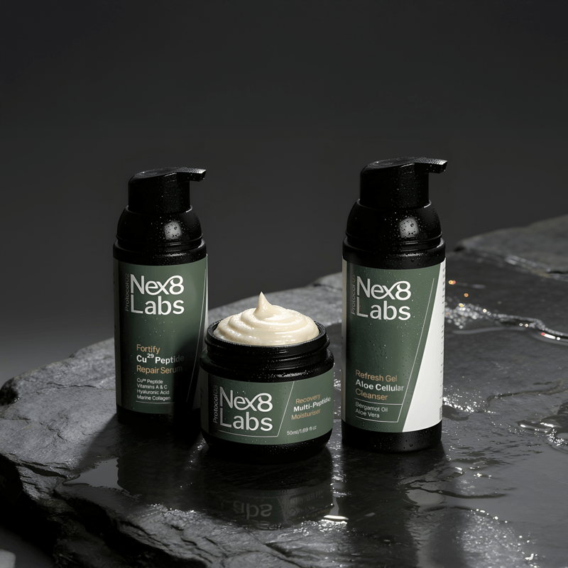 Early-Stage UK Men's Skincare Brand | Peptide Technology | Full Shopify Infrastructure | Ready To Sc