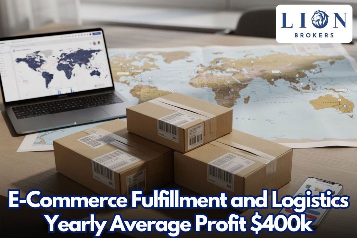 E-Commerce Fulfillment Logistics Company, Yearly $400K Profits