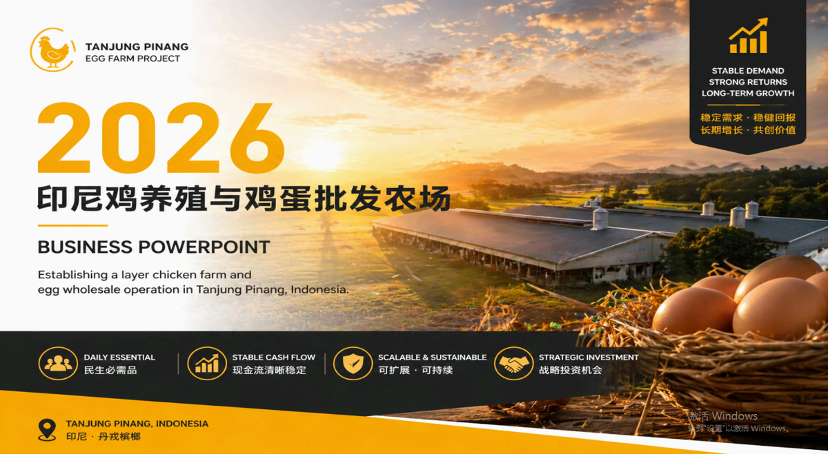 Investment Project Layer Chicken Farm Project In Indonesia Bintan Tg Pinang