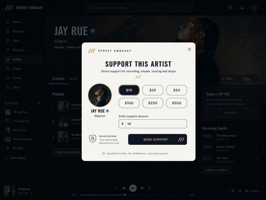 ✅ Invest 10K, Get Monthly 4% Payout Invest In The Future Of The Global Music Creator Economy