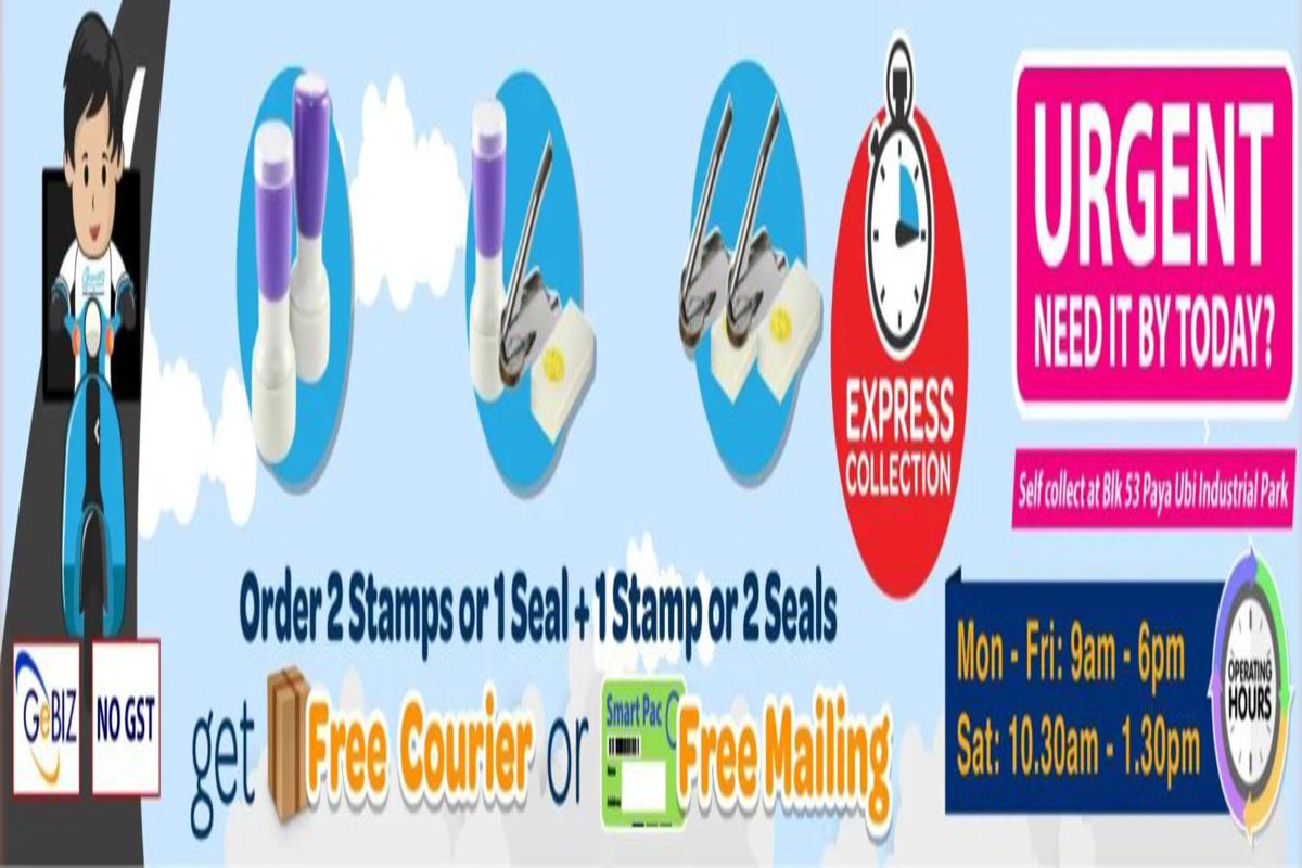 Established Printing & Rubber Stamp Franchise — Full Training, Only 3 Exclusive Territories (East, West & Central Singapore)