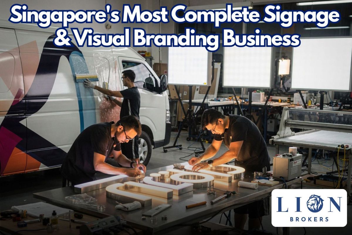 Signage & Visual Branding Business — Profitable, Proven.