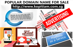 新加坡热门商业网站出售 ：www.kopitiam.com.sg + www.kopitiam.sg  / Popular Domain Name For Sale : kopitiam.com.sg