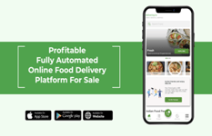 Profitable Fully Automated Food Delivery Platform With Huge Potential.