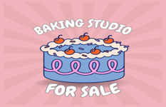 Fully Setup + Renovated Baking Studio For Sale 🎂Low Takeover🎂