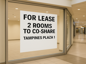 Co-Sharing Opportunity – 2 Classrooms At Tampines Plaza 1
