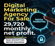 🚀 *Selling Cheap* Profitable Digital Marketing Business For Sale 📈 $29,720 Net Profit (Monthly)