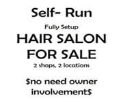 发发发 Singapore North Area/ Hair Salon (2 Shops) For Takeover/ SELF-RUN with Stylists 